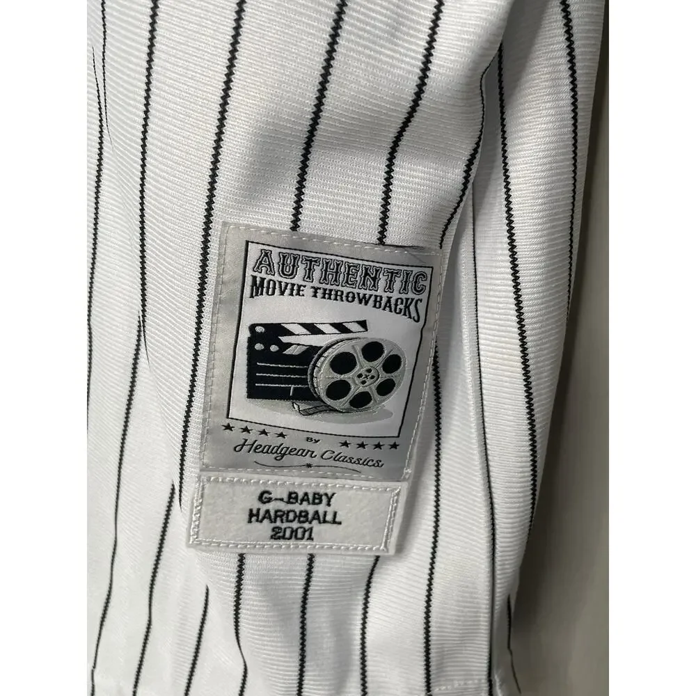 Headgear Classics G-Baby Hardball Movie Throwback Jersey 2XL NWT Kekambas #1